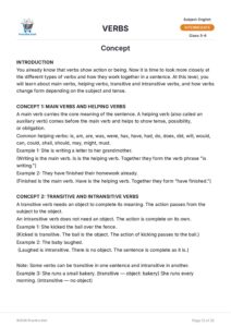 English – Verbs – Intermediate Pack