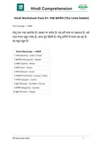 Hindi – Apapit Gadyansh – Beginner Pack 9
